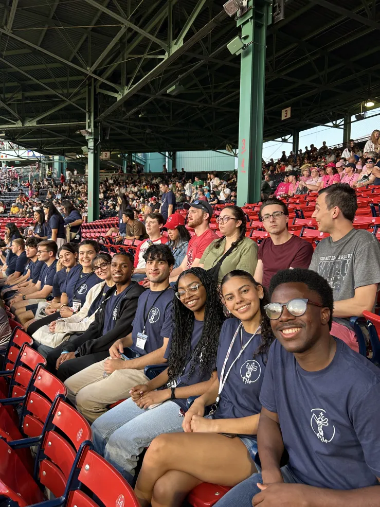 FYRE Family at a Red Sox Game