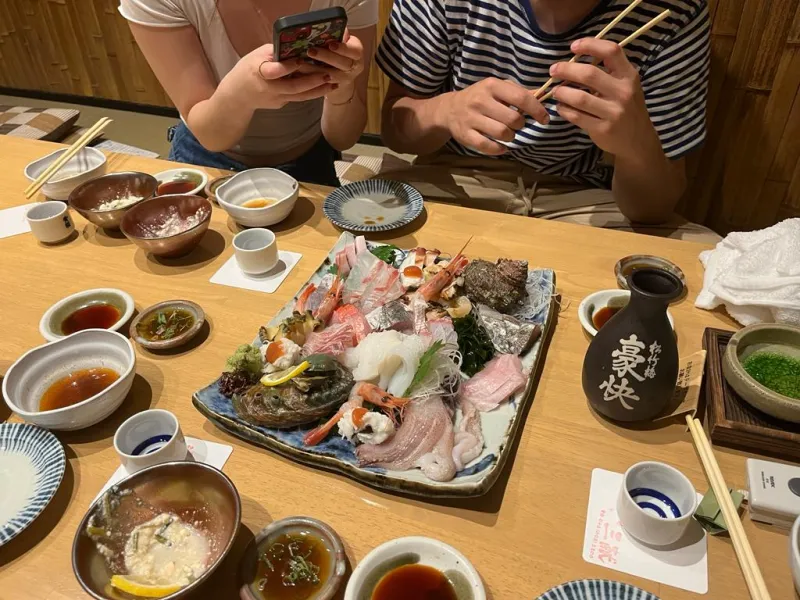 Japanese food.