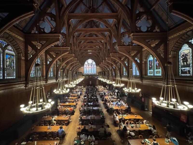 The interior of Annenberg Hall