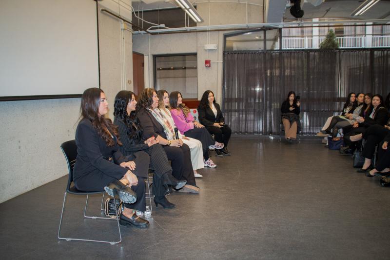 Photo of panelists during the workshop