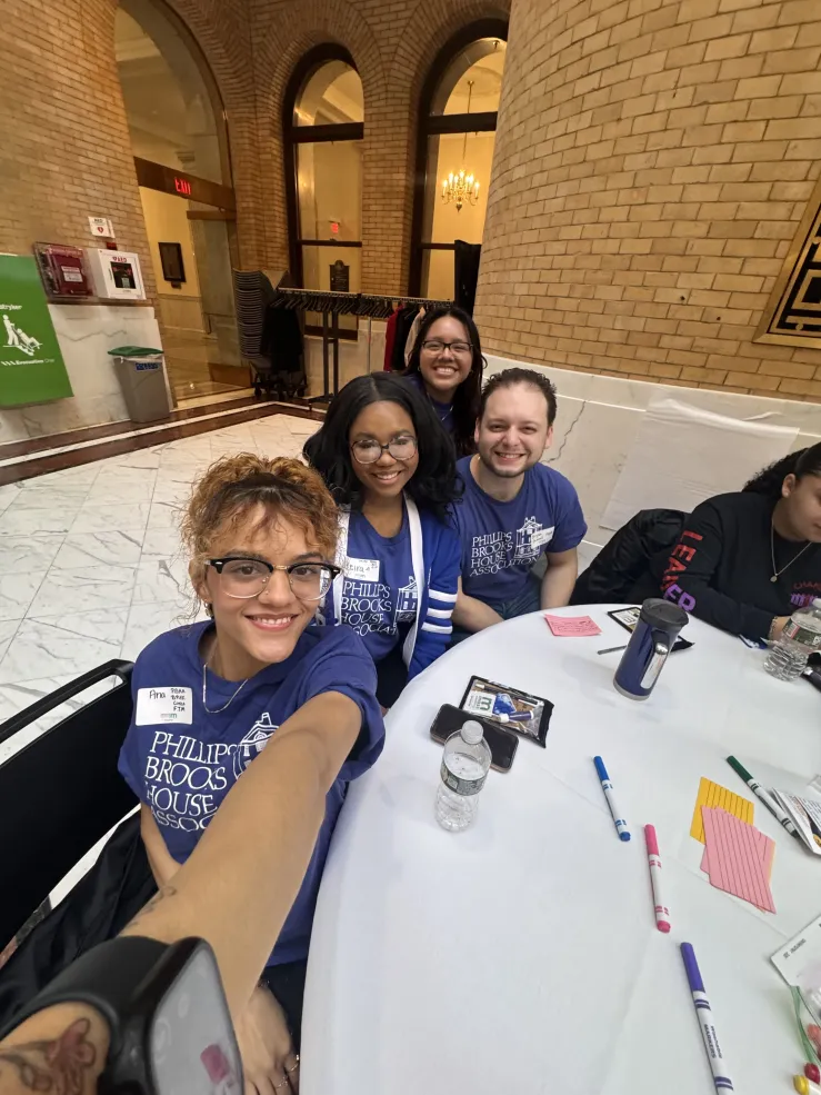 At the Massachusetts State House celebrating Youth Mentoring Day 2025