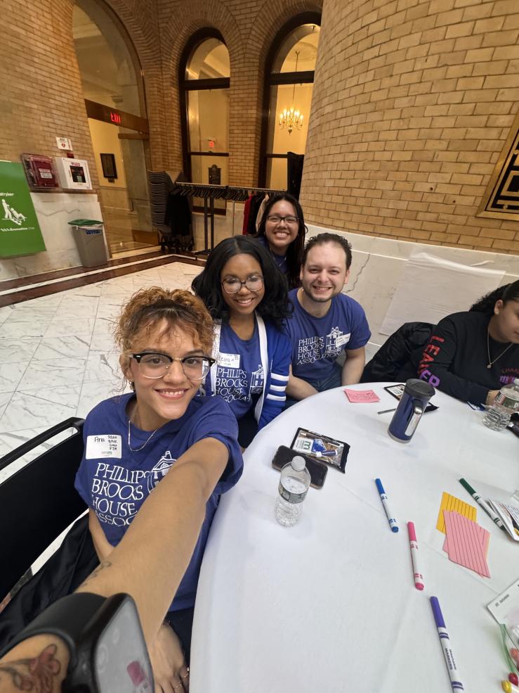 At the Massachusetts State House celebrating Youth Mentoring Day 2025
