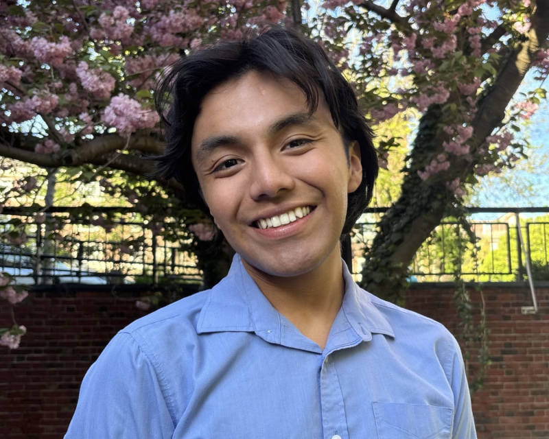 Headshot of Coby outdoors
