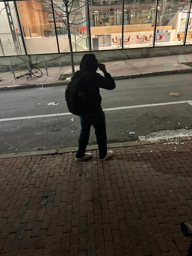 My Brother and I in the Cold