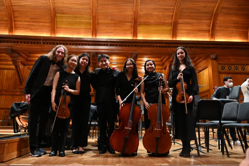 With my Sib Fam during our last concert of the 2024–2025 cycle, dressed in concert attire and celebrating the end of a memorable musical year.