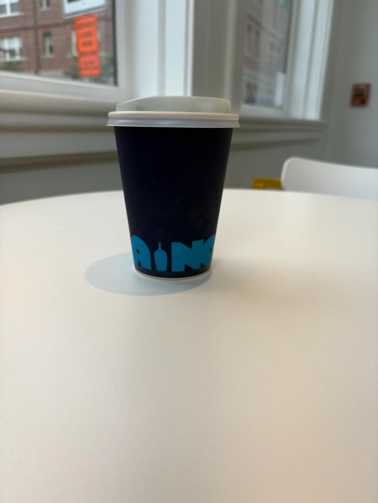 Iced Matcha in a cup from Blue Bottle