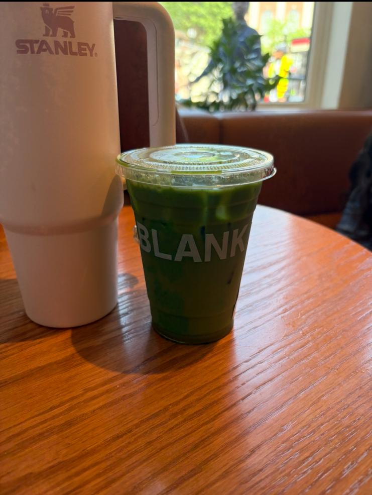 Iced Matcha from Blank Street