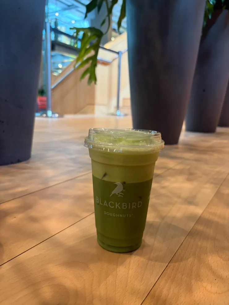 Iced Matcha from Blackbird