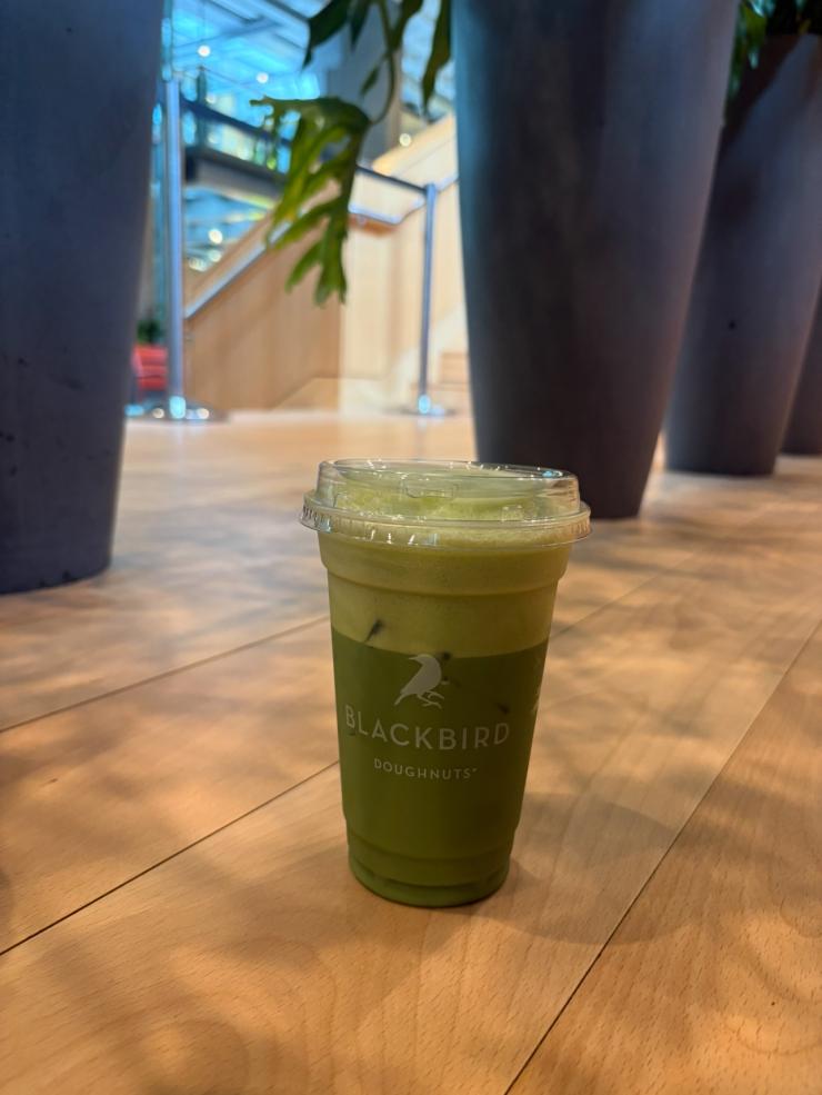 Iced Matcha from Blackbird