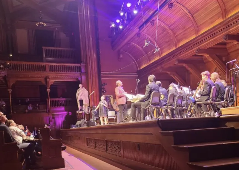 Orchestra Performance at the Sanders Theater