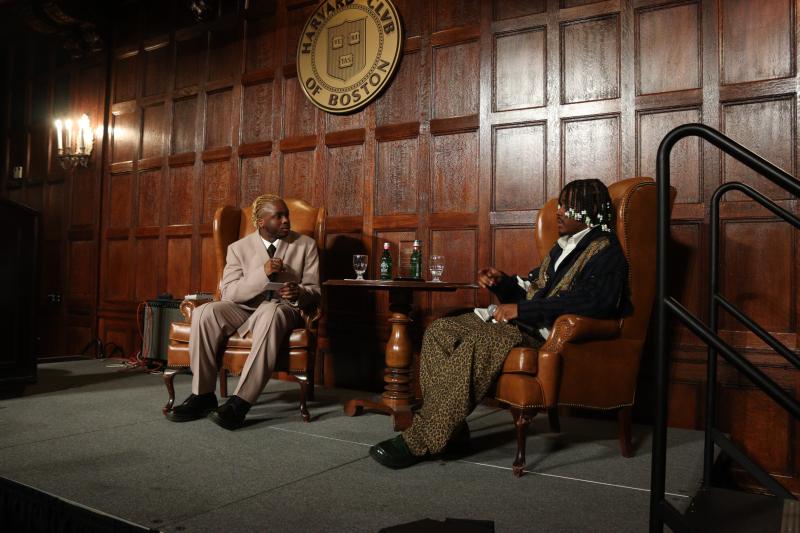 Fireside chat with Smino for the Harvard Black Men's Forum