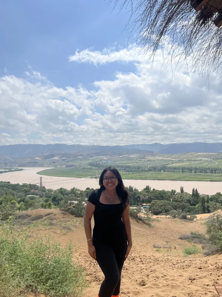 Melissa in Ningxia 