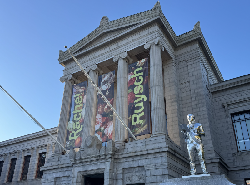 The Outside of the Museum of Fine Arts