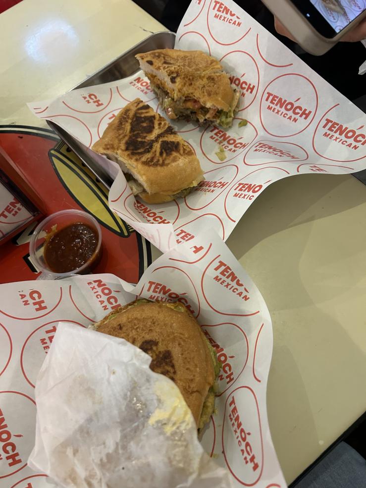 Tortas from Tenoch.