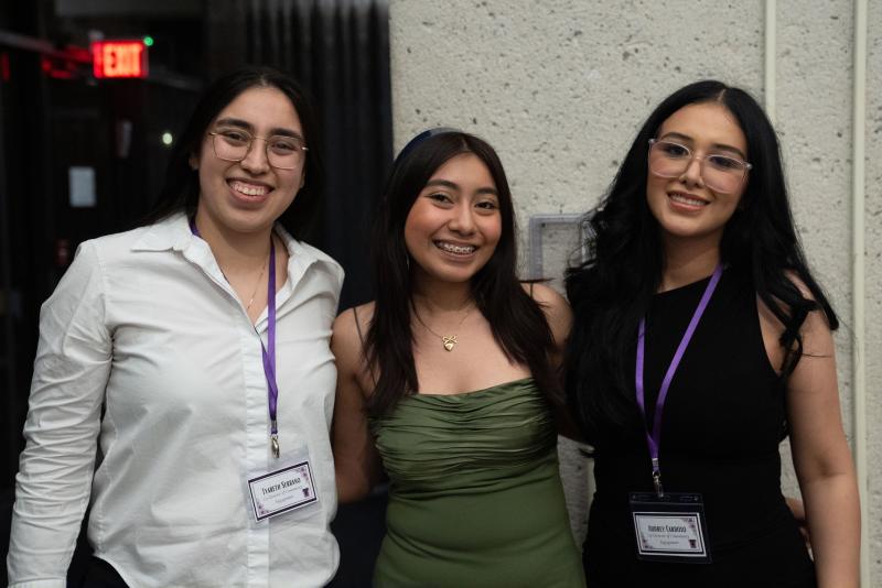 Me with my Co-Director and Assistant Director of Community Engagement