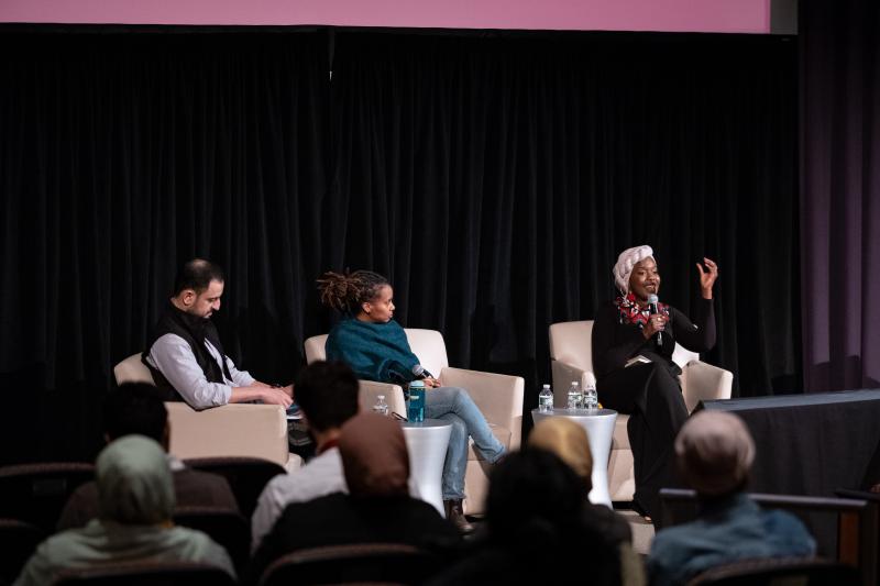 3 speakers on a panel from ACH25.