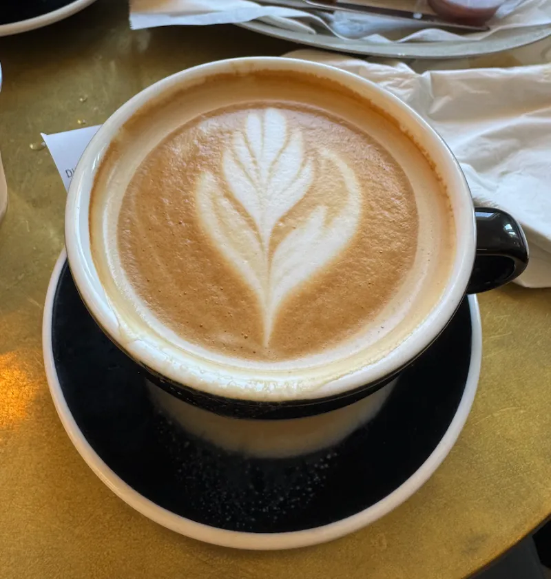 A cup of coffee at Tatte