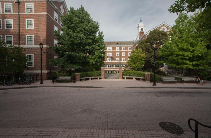 Exterior view of Pforzheimer House.