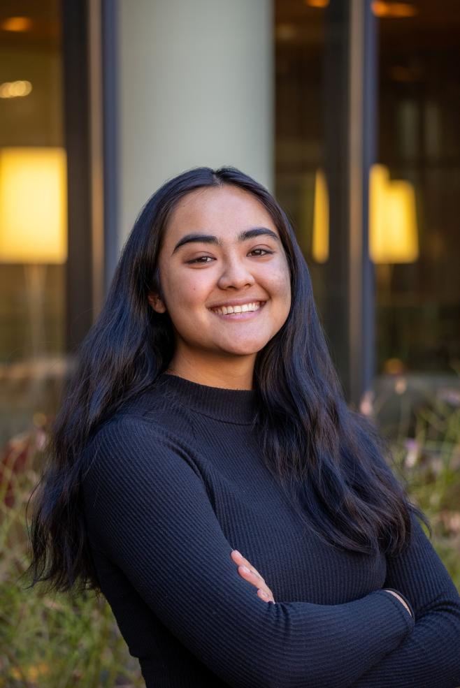 Headshot of Sharmila Dey.