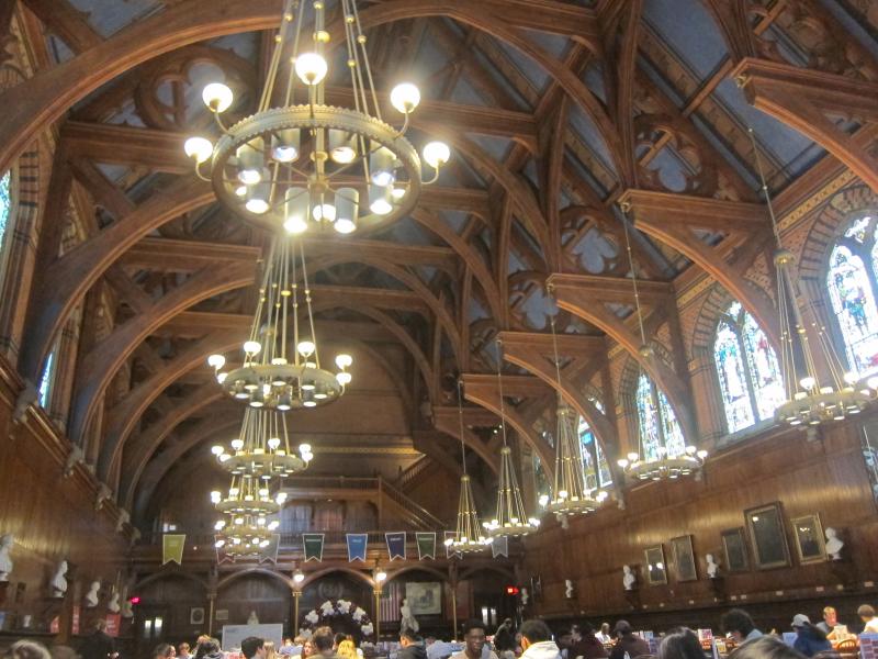 Annenberg dining hall for freshmen