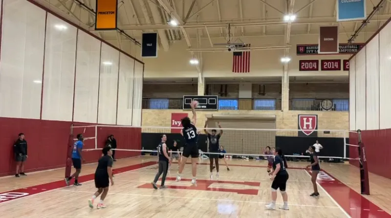 Eliot's last volleyball game for the Straus Cup
