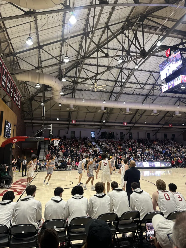 Basketball Game at Harvard
