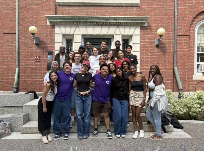 Student Leaders in front of PBHA