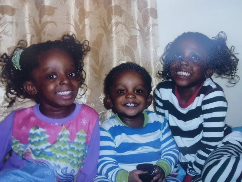 my siblings and i as little kids