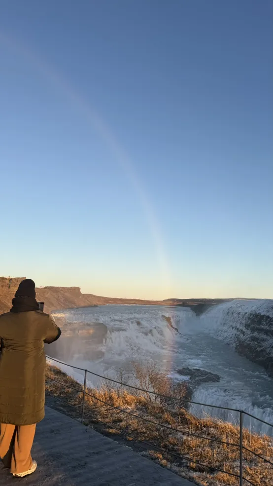Waterfall in Iceland
