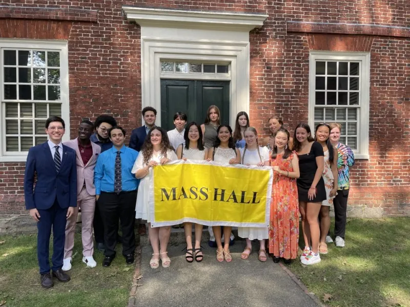 Mass Hall Group Photo