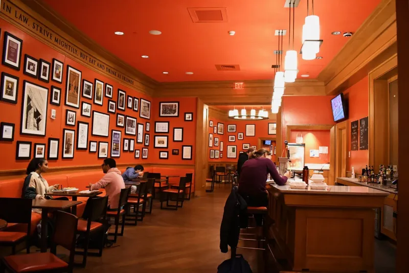 Image of Harvard Law School Cafeteria
