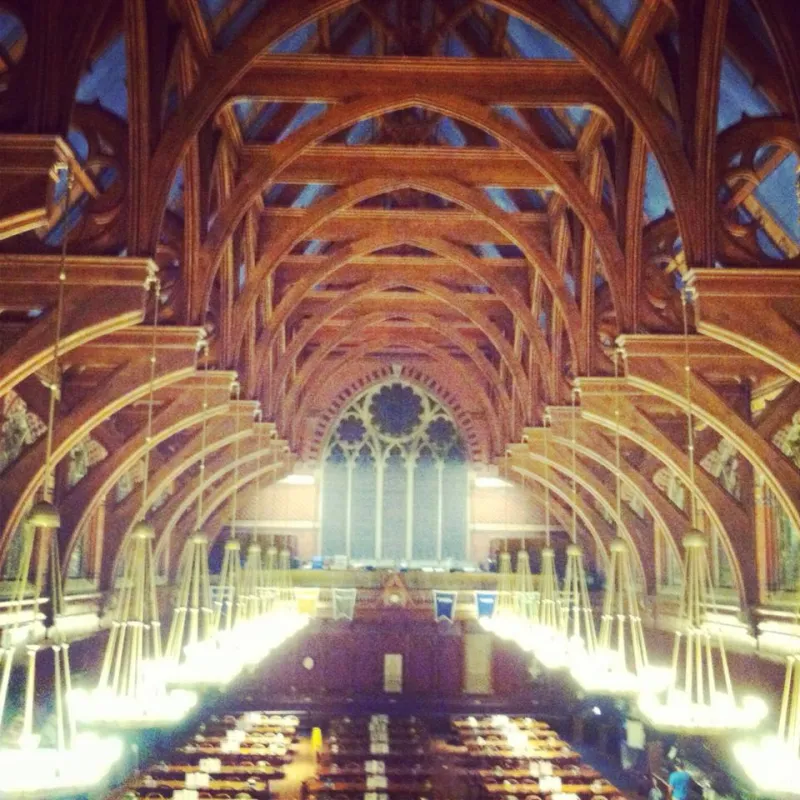 Photograph of Annenberg Dining Hall