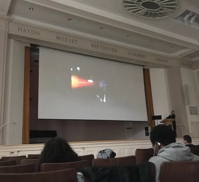 A lecture on black culture and consumerism