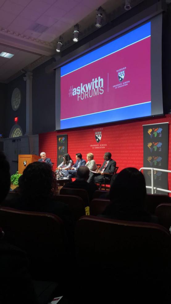 Speakers at the Global Education Movement at the Harvard Graduate School of Education
