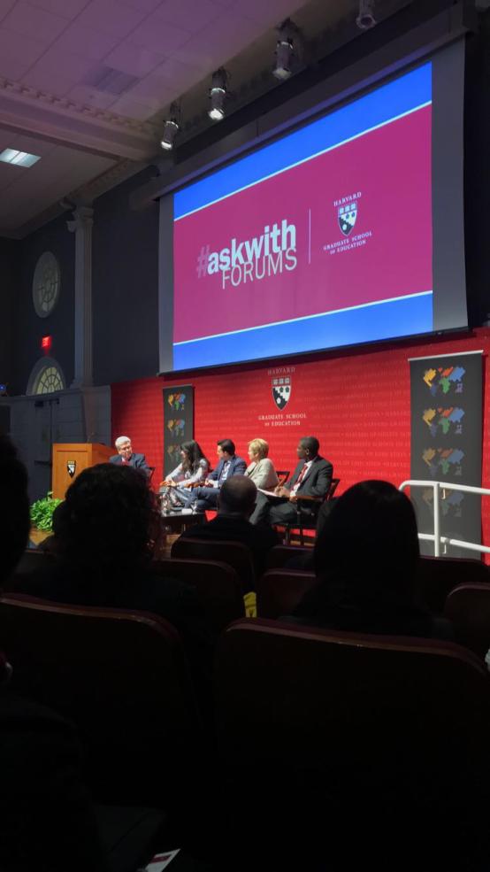 Speakers at the Global Education Movement at the Harvard Graduate School of Education