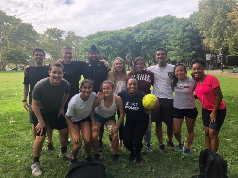 Group of Students in Park
