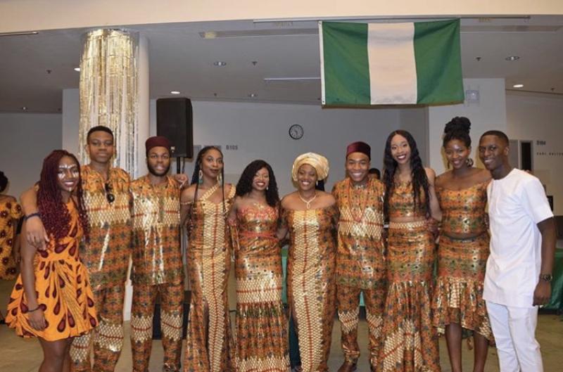Students from Harvard&#039;s Nigerian Students Association Executive Board