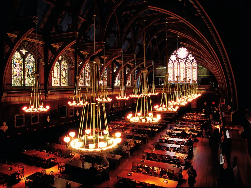 Harvard's Annenberg Dining Hall
