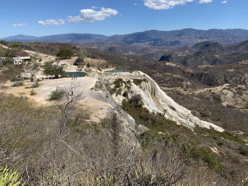 Cliff in a mountainous landscape 
