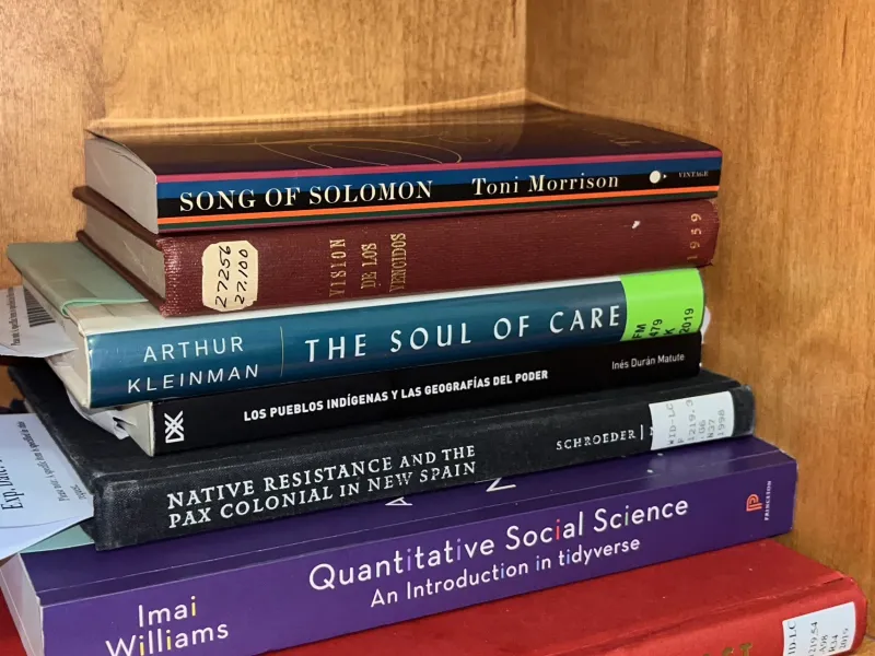 Library books 
