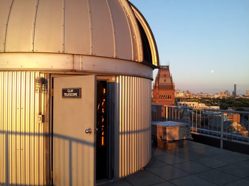 Clay Dome on top of the science center
