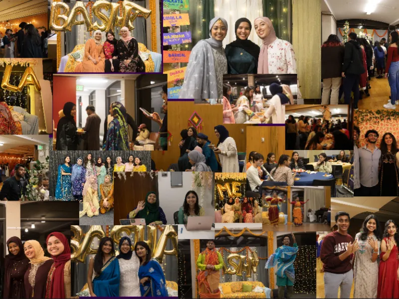 Collage of BASHA events
