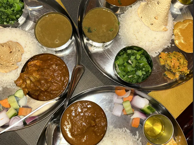 Thali from Chulo Restaurant