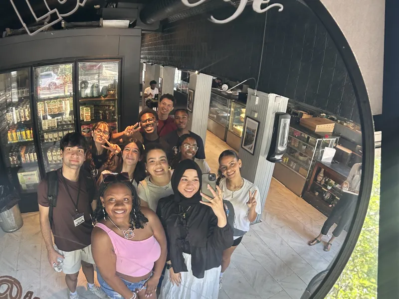 FYRE Family Coffee run to Luxor Cafe