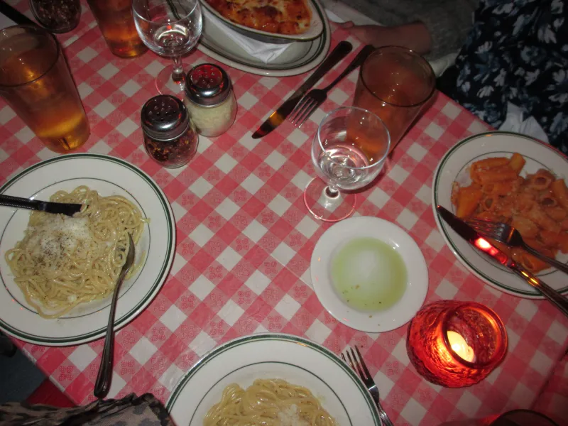 Pasta from Tony & Elaine's