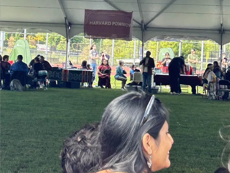 Harvard Powwow Dance Area