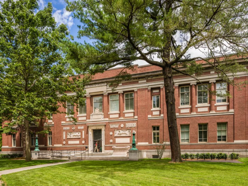 The exterior of Robinson Hall (the History Department Building)
