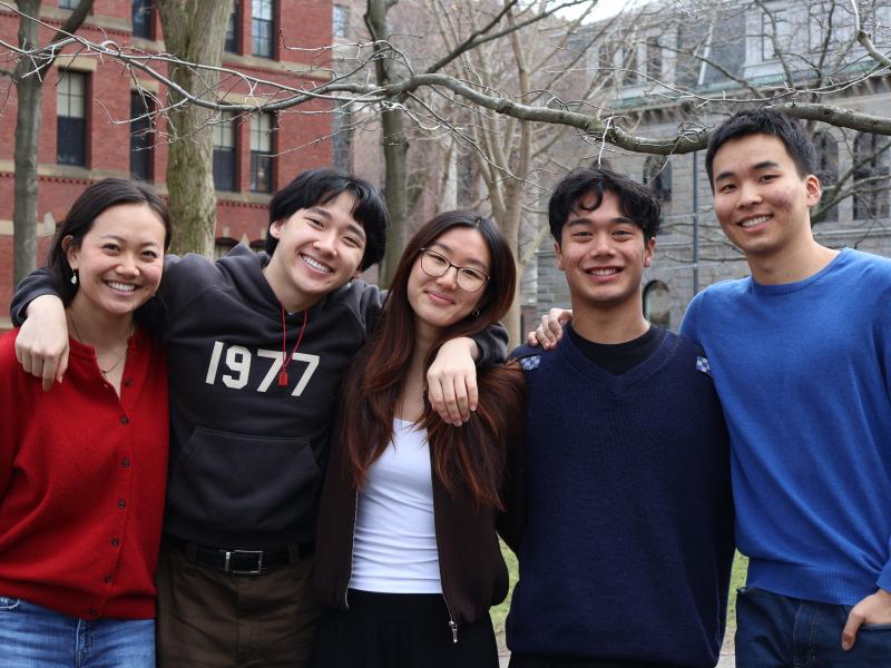 A group of students from the Harvard Radcliffe Chinese Student Association.