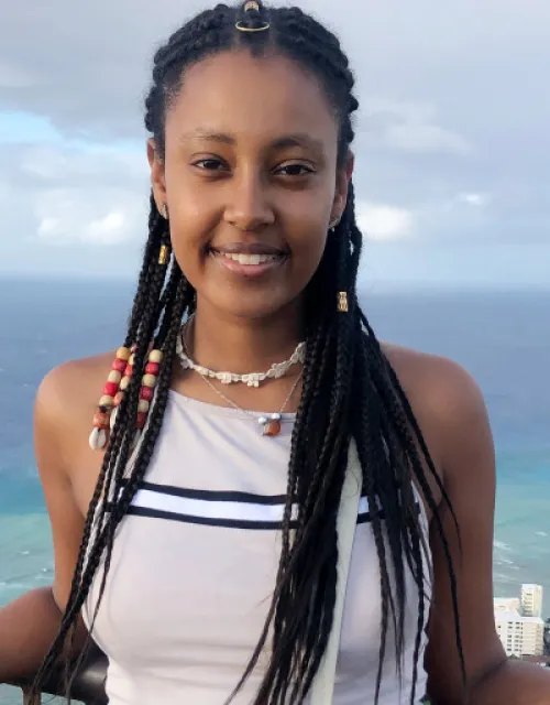 In fall 2021, Mahlet Shiferaw '20 will pursue a Ph.D. in physics at Stanford.