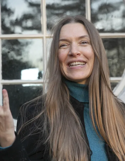 Professor Manja Klemenčič speaks to the camera.